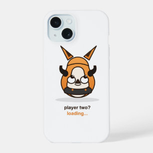 Speler Twee Laadt Moppe Gamer Vos Controller iPhone 15 Case