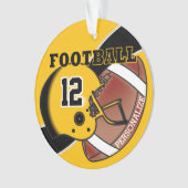 Speler van het Football van de Varsiteit Ornament (voorkant)