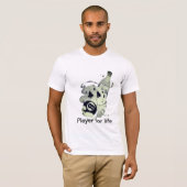 speler voor het leven t-shirt (Voorkant volledig)