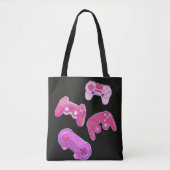 spelers bedieningselementen tote bag (Voorkant)