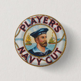Spelers marinesnijproces snijden ronde button 3,2 cm