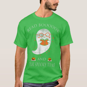 Spelers Reading Books leraar Halloween Librarian B T-shirt