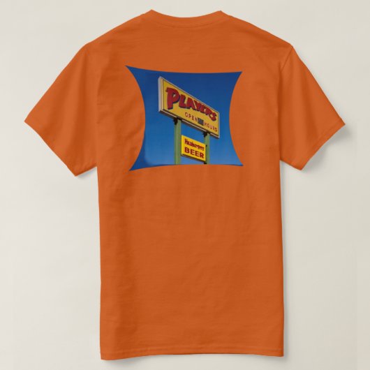 Spelers T-shirt (Design achterkant)