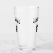 Spelersnaam Jersey Nummer Game Day Feest Sport Glas (Links)