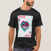 Spelkaart esthetisch jester t-shirt (Voorkant)