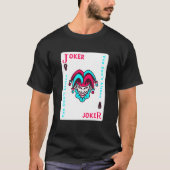 Spelkaart esthetisch jester t-shirt (Voorkant)