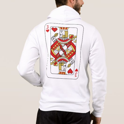 SPELKAART HOODIE (Achterkant)