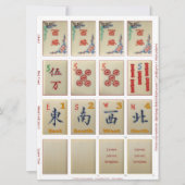 Spelkaarten (10) – voor Riichi Mahjong Kaart (Voorkant)