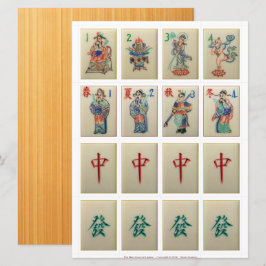 Spelkaarten (1) - Bloemen, Seizoenen, Draken Kaart