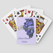 Spelkaarten - ILLINOIS Pokerkaarten (Achterkant)