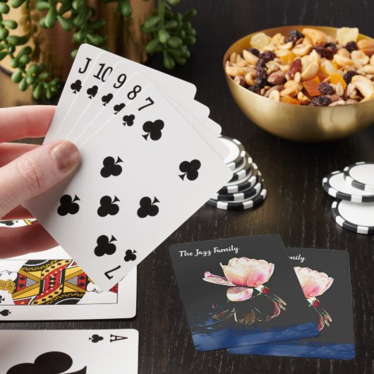 Spelkaarten met Glas in lood watervrij Pokerkaarten (Insitu)