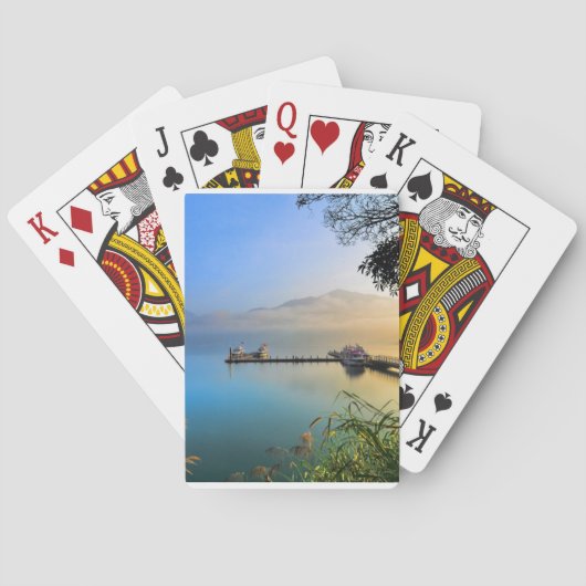 Spelkaarten met waterstraal speelkaarten (Achterkant)