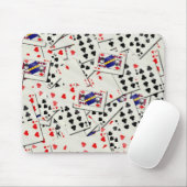 Spelkaarten Mousepad Muismat (Met muis)