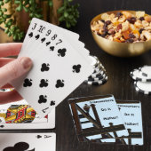 Spelkaarten voor een rondewerker pokerkaarten (Insitu)