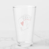 Spelkaarten voor Euchre Glas (Achterkant)
