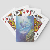 Spelkaarten voor waterdolfijnen speelkaarten (Achterkant)