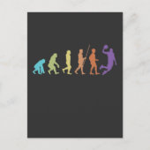  spelketball Player Evolution Ball Sport Fan Briefkaart (Voorkant)