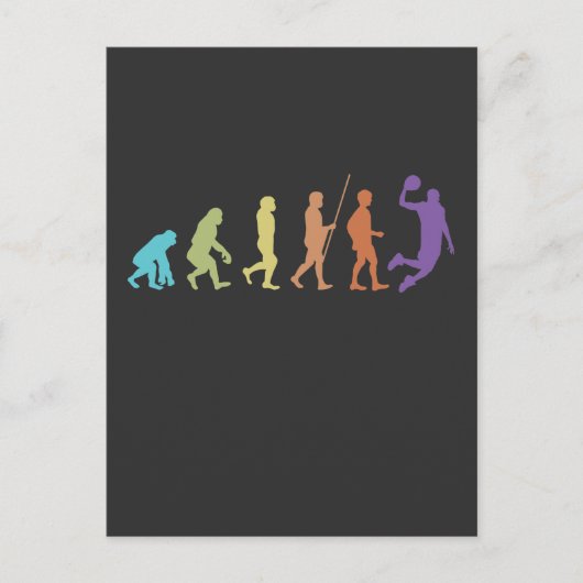  spelketball Player Evolution Ball Sport Fan Briefkaart (Voorkant)