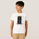 Spell Arithmetic Magician Rabbit Pet Stars T-shirt (Voorkant volledig)