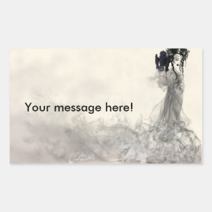 Spell Caster Rechthoekige Sticker