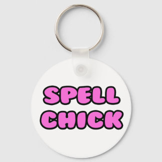 Spell Chick Pink Sleutelhanger