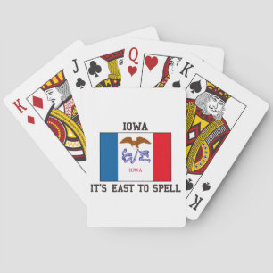 Spell Iowa Pokerkaarten