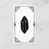 Spell Jar White Witchcraft Visitekaartje (Achterkant)