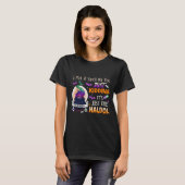 Spell Just Kidding Haldol Halloween Nurse Rn Icu  T-shirt (Voorkant volledig)