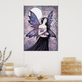 Spell of Night Fairy Poster door Molly Harrison (Keuken)