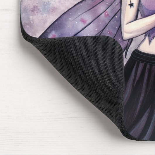 Spell of Night Gothic Fairy Mousepad Muismat (Hoek)