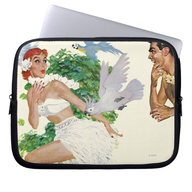 Spell of the Islands Laptop Sleeve (Voorkant)
