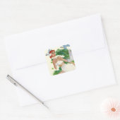 Spell of the Islands Vierkante Sticker (Envelop)