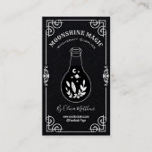 Spell Potion Black Witchcraft Visitekaartje (Voorkant)