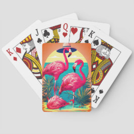 Spellbinding Flamingo's Speelkaarten