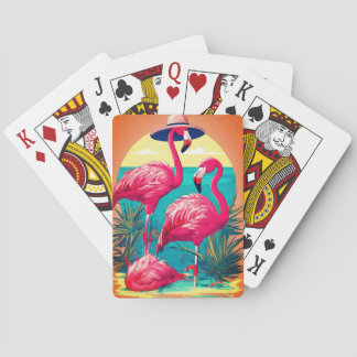 Spellbinding Flamingo's Speelkaarten