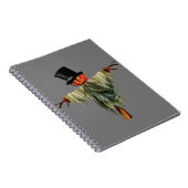 Spellbindingsreflecties: B&W Halloween Spiraal Notitieboek (Rechterzijde)