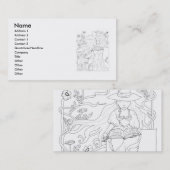 Spellbook Visitekaartje (Voorkant / Achterkant)