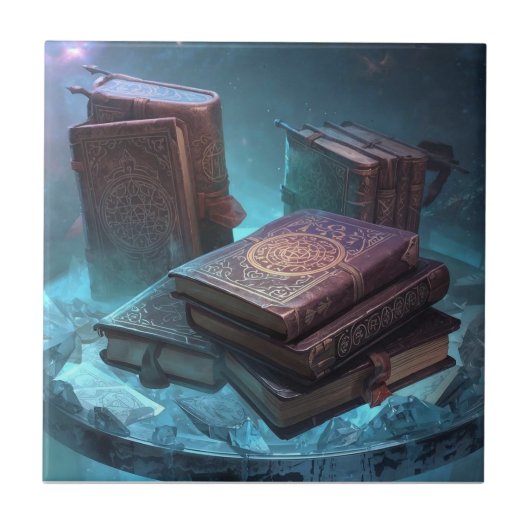 Spellbooks of the Cosmic Vault Tegeltje (Voorkant)