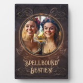Spellbound besties - Witchy middeleeuwse herinneri Fotoplaat (voorkant)
