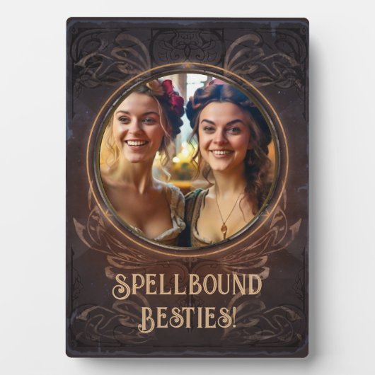 Spellbound besties - Witchy middeleeuwse herinneri Fotoplaat (voorkant)