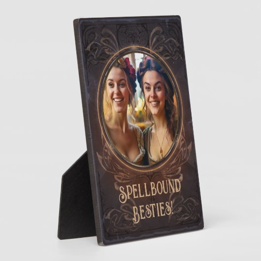 Spellbound besties - Witchy middeleeuwse herinneri Fotoplaat (Zijkant)