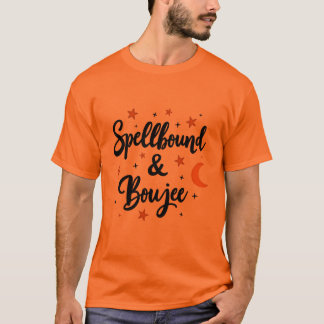 Spellbound & Boujee esthetisch ontwerp T-shirt