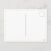 Spellbound Halloween-fotokaart Feestdagenkaart (Achterkant)