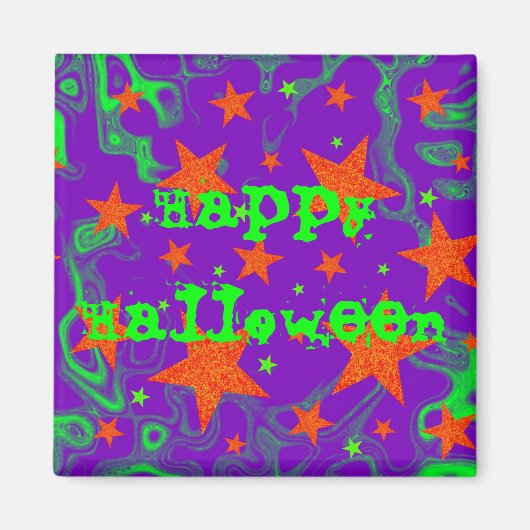 Spellbound 'Happy Halloween'-koelkast magneet (Voorkant)