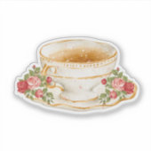 Spellbound Romance Teacup Sticker (Voorkant)