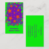 Spellbound visitekaartje portret groen (Voorkant / Achterkant)