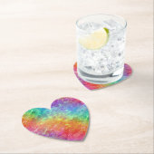 Spellcaster - Levendige kristallen regenboog : Kartonnen Onderzetters (Insitu)