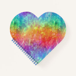 Spellcaster - Levendige kristallen regenboog : Notitieboek