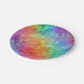 Spellcaster - Levendige kristallen regenboog : Papieren Bordje (Gekanteld)