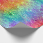 Spellcaster - levendige regenboog prisma ombre: cadeaupapier (Hoek)